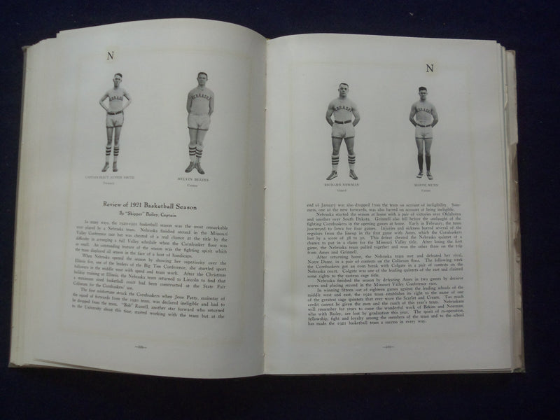 1921 THE CORNHUSKER UNIVERSITY OF NEBRASKA YEARBOOK - LINCOLN, NE - YB 3130