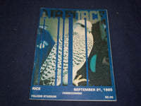 1985 SEPTEMBER 21 AIR FORCE VS RICE UNIVERSITY FOOTBALL PROGRAM - ST 1951K