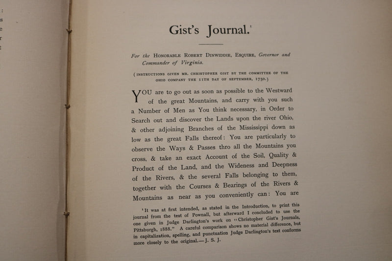 1898 FILSON CLUB #13 FIRST EXPLORATIONS OF KENTUCKY HARDCOVER BOOK - KD 9717