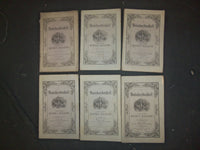 1854 KNICKERBOCKER MONTHLY MAGAZINE - LOT OF 6 ISSUES - WR 1211