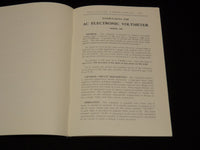 1965 INSTRUCTIONS FOR AC ELECTRONIC VOLTMETER MODEL 300 - BOONTON NJ - J 7577