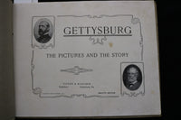 1913 GETTYSBURG THE PICTURES AND THE STORY - SOFTCOVER BOOK - K 3075