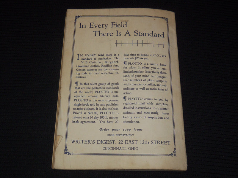 1939 JANUARY WRITER'S DIGEST MAGAZINE- EARL WILSON - ROSE CONE - WETJEN - K 1011