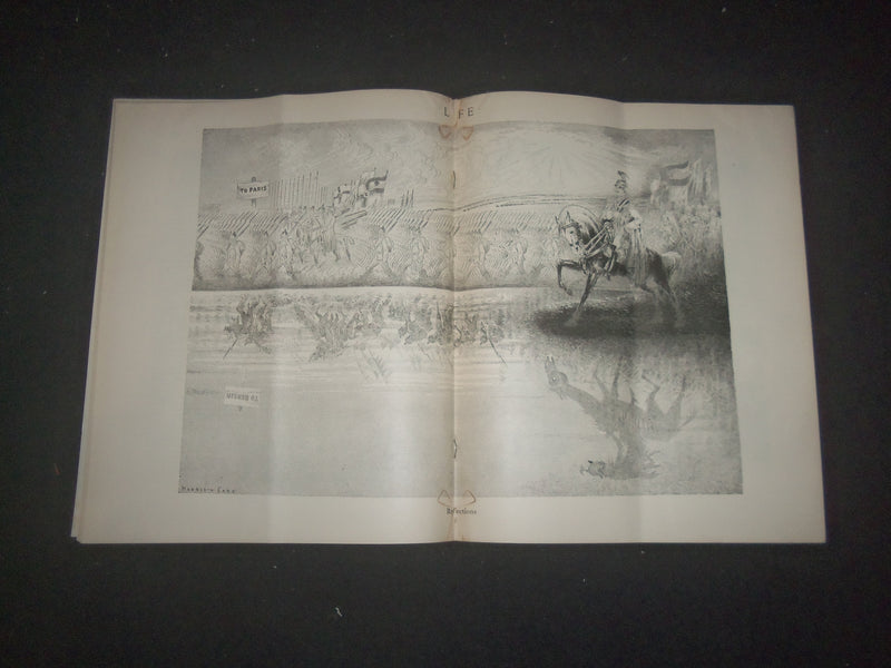 1917 AUGUST 16 LIFE MAGAZINE - A TOAST TO THE NAVY - L 765S