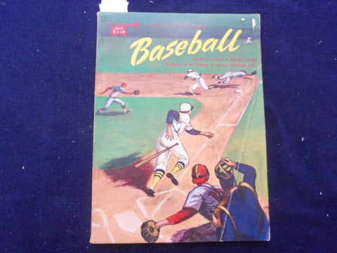 1955 BASEBALL - A TRUMPET BOOK BY MORT CORNIN & WILLIAM MCHALE - J 8422