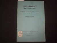 1958 THE AMERICAN REVOLUTION SOFTCOVER BOOK BY EDMUND S. MORGAN - J 9867