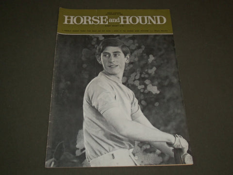 1969 NOVEMBER 15 HOURSE AND HOUND MAGAZINE - PRINCE CHARLES COVER - J 2646
