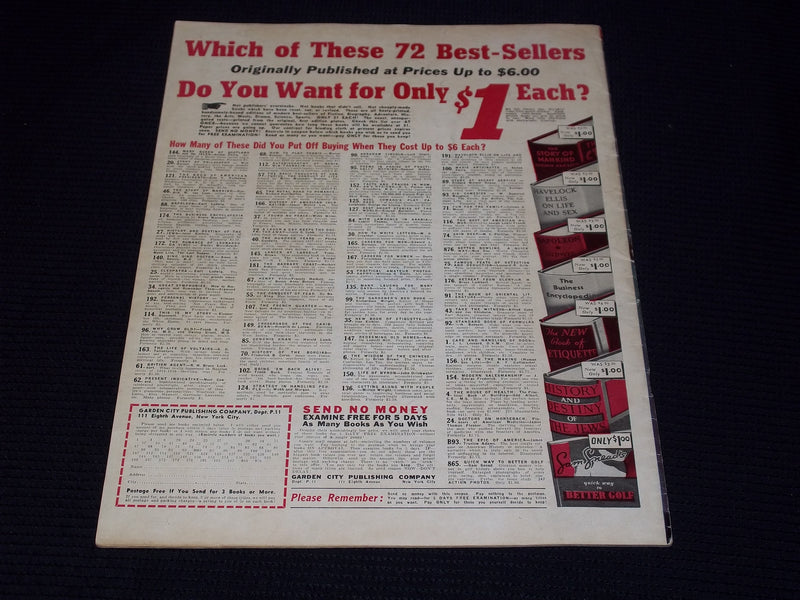1939 NOVEMBER 28 PIC MAGAZINE - BERT GOODRICH FRONT COVER - E 20565