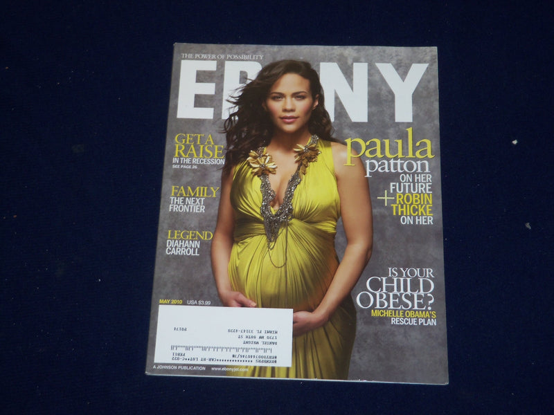 2010 MAY EBONY MAGAZINE - PAULA PATTON COVER - SP 9546
