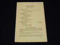 1919-1920 CORNELL UNIVERSITY CONCERTS PROGRAM - KREISLER - J 7527
