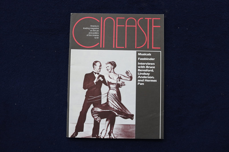 1983 CINEASTE MAGAZINE - FRED ASTAIRE & GINGER ROGERS COVER - E 19248