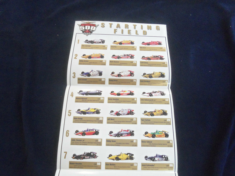 1999 MAY 30 83RD INDIANAPOLIS 500 RACING PROGRAM - GREAT PHOTOS - SP 6599J