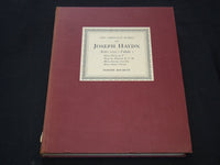 1950-1951 JOSEPH HAYDN COMPLETE WORKS BOUND VOLUME LOT OF 4 - KD 4838