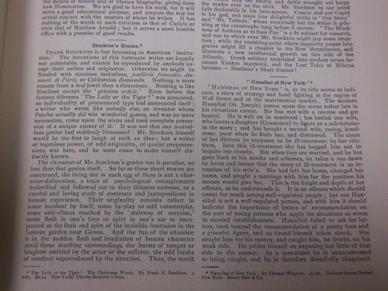 1886 THE CRITIC MAGAZINE LOT OF 25 ISSUES - GREAT REVIEWS & ARTICLES - WR 798