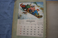 1957 AMERICA'S GREATEST LINE NATIONAL CALENDARS SAMPLE BOOK - KD 9583