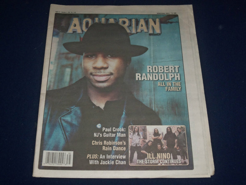 2003 AUGUST 27-SEPTEMBER 3 AQUARIAN WEEKLY NEWSPAPER - ROBERT RANDOLPH - J 1125