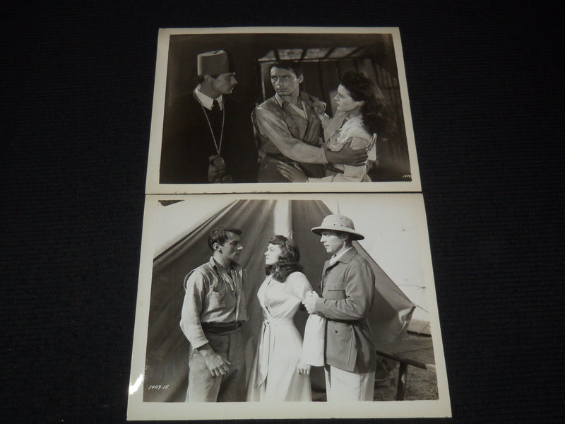 MARTIN KOSLECK MOVIE STILLS - LOT OF 2 PHOTOS - 8x10 - #105