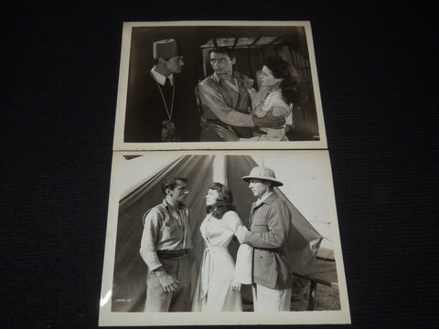 MARTIN KOSLECK MOVIE STILLS - LOT OF 2 PHOTOS - 8x10 - #105