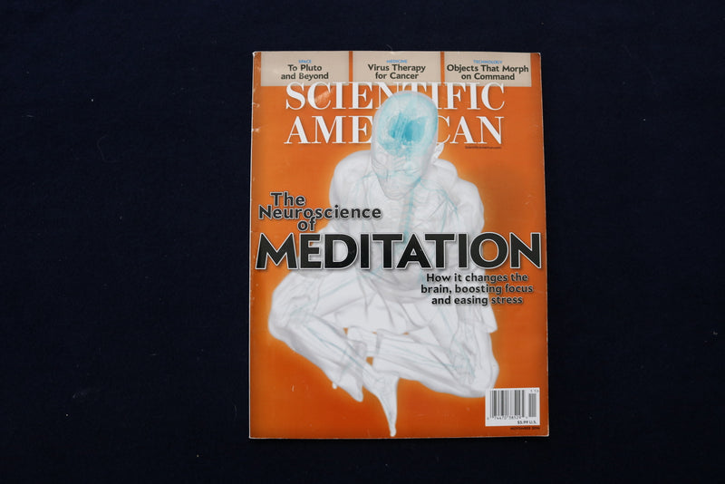 2014 NOVEMBER SCIENTIFIC AMERICAN MAGAZINE - MEDITATION COVER - E 11783