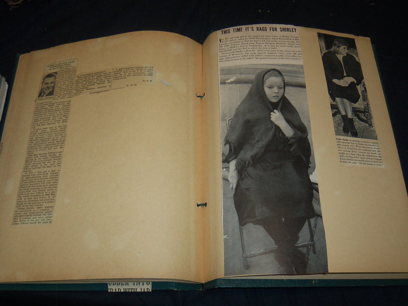 HOLLYWOOD MOVIE STAR SCRAPBOOK - TRACY - LOMBARD - GREAT PHOTOS - 7A