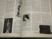 1973 WELTKUNST GERMAN ART MAGAZINE BOUND VOLUME NO. 43 - GREAT ADS - KD 1906