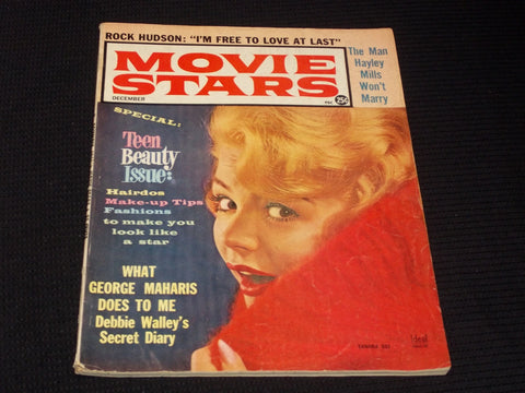 1961 DECEMBER MOVIE STARS MAGAZINE - SANDRA DEE FRONT COVER - E 3464