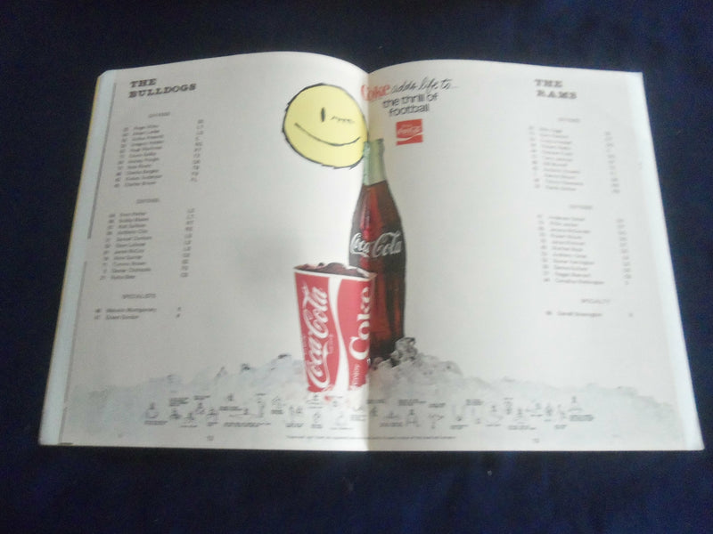 1977 DEC 3 GOLD BOWL PROGRAM - S. CAROLINA STATE VS WINSTON-SALEM STATE -ST 659G