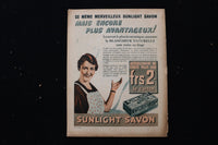 1938 AUGUST BONJOUR MAGAZINE - BETTE DAVIS COVER - E 25011