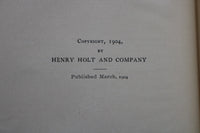 1904 THE ROMANCE OF PISCATOR HARDCOVER BOOK BY H.W. KABUER - KD 9703