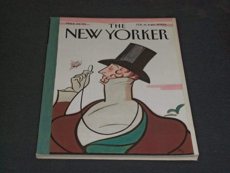 2004 FEBRUARY 16 & 23 THE NEW YORKER MAGAZINE - ILLUSTRATED COVER - NY 1999