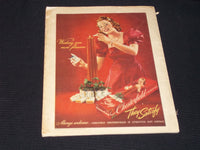 1939 DECEMBER MOVIE MIRROR MAGAZINE - CAROLE LOMBARD FRONT COVER - E 15356