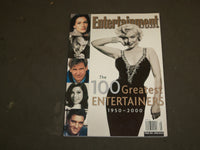 2000 ENTERTAINMENT WEEKLY MAGAZINE - 100 GREATEST ENTERTAINERS 1950-2000- B 4282