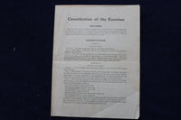 1917 CONSTITUTION OF THE EXONIAN - PHILLIPS EXETER ACADEMY - K 1617