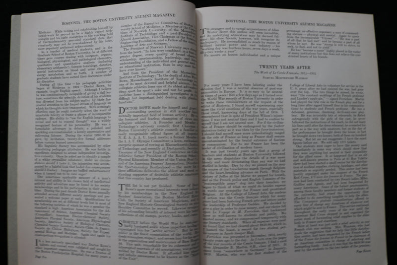 1935 JANUARY BOSTONIA MAGAZINE - BOSTON UNIVERSITY ALUMNI - K 2244
