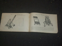 1914 MECCANO MODELS INSTRUCTIONS CATALOG - J 6389