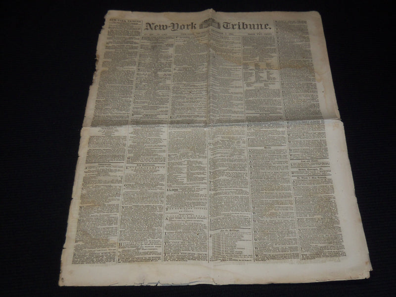 1847 JUNE 26 THE CALEDONIAN NEWSPAPER - ST. JOHNSBURY, VERMONT - K 78