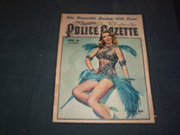 1946 APRIL THE NATIONAL POLICE GAZETTE MAGAZINE - RITA HAYWORTH - ORSON - B 5922