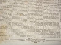1852 OCTOBER 30 BOSTON CULTIVATOR NEWSPAPER - DANIEL WEBSTER DEATH - NP 4502B