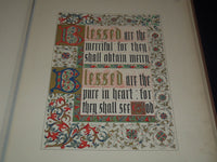 1861 SERMON ON THE MOUNT ILLUMINATED BY W & G AUDSLEY - CHARLES ROLT - Z 252