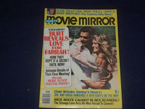 1977 NOVEMBER MOVIE MIRROR MAGAZINE - ELVIS PRESLEY - PHOTOS & STORIES - ST 6219