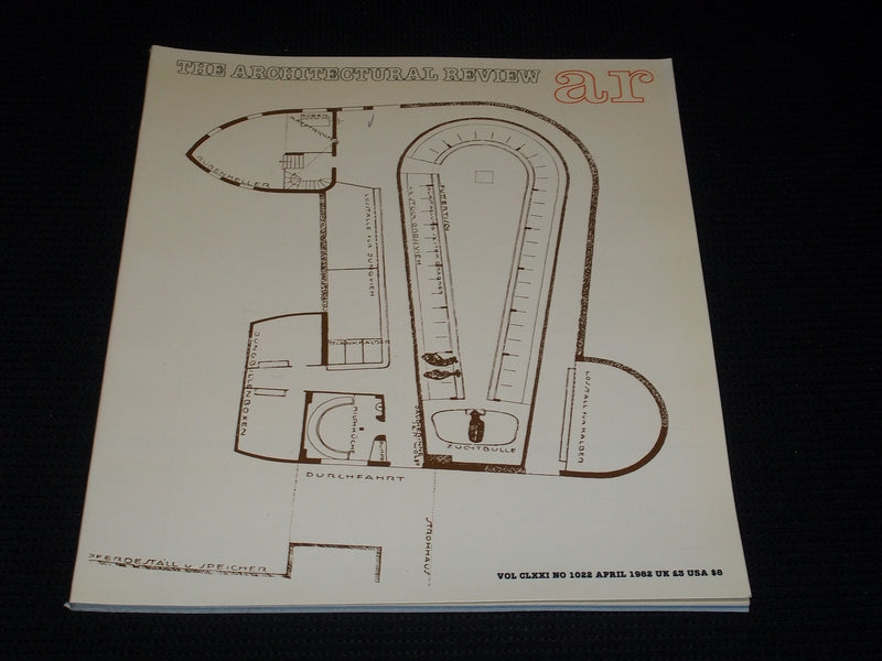 1982 APRIL ARCHITECTURAL REVIEW MAGAZINE - EXPRESSIONISM COVER - E 4063
