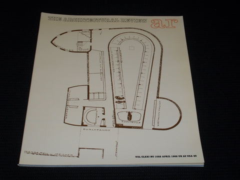 1982 APRIL ARCHITECTURAL REVIEW MAGAZINE - EXPRESSIONISM COVER - E 4063