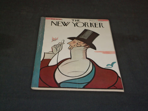 1961 FEBRUARY 18 THE NEW YORKER MAGAZINE - ILLUSTRATED COVER - NY 757
