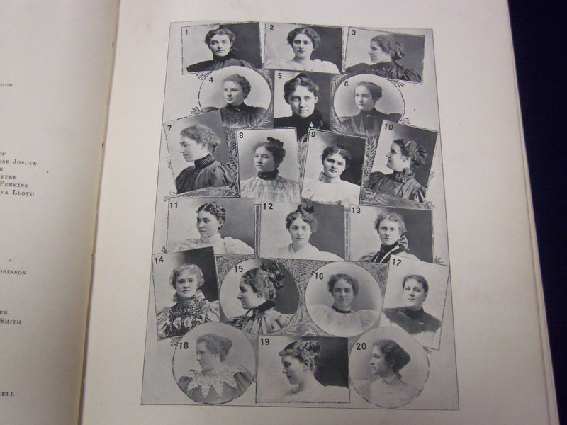 1897 THE MIRAGE DEPAUW UNIVERSITY YEARBOOK VOL. 7 - GREENCASTLE INDIANA - YB 86