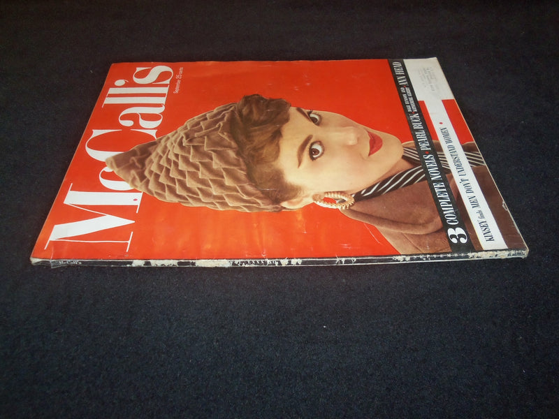 1953 SEPTEMBER MCCALL'S MAGAZINE - NICE COVER, STORIES & ADS - ST 6330