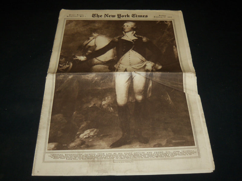 1915 FEB 21 NEW YORK TIMES PICTURE SECTION - WASHINGTON BY TRUMBULL - NP 5467