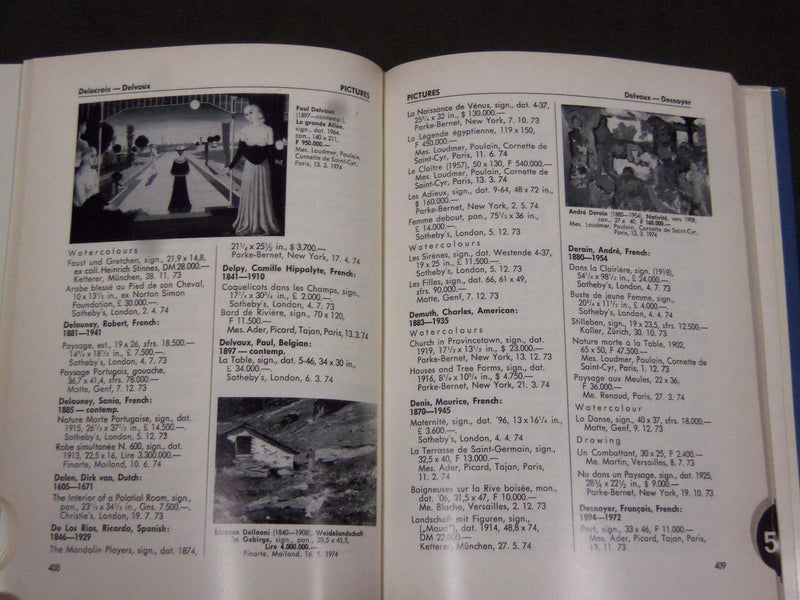 1973-1978 ART-PRICE ANNUAL BOOKS LOT OF 4 - KD 1983B