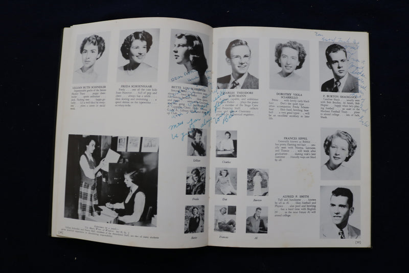 1950 ALEMBIC MADISON HIGH SCHOOL YEARBOOK - MADISON, NJ - YB 3471