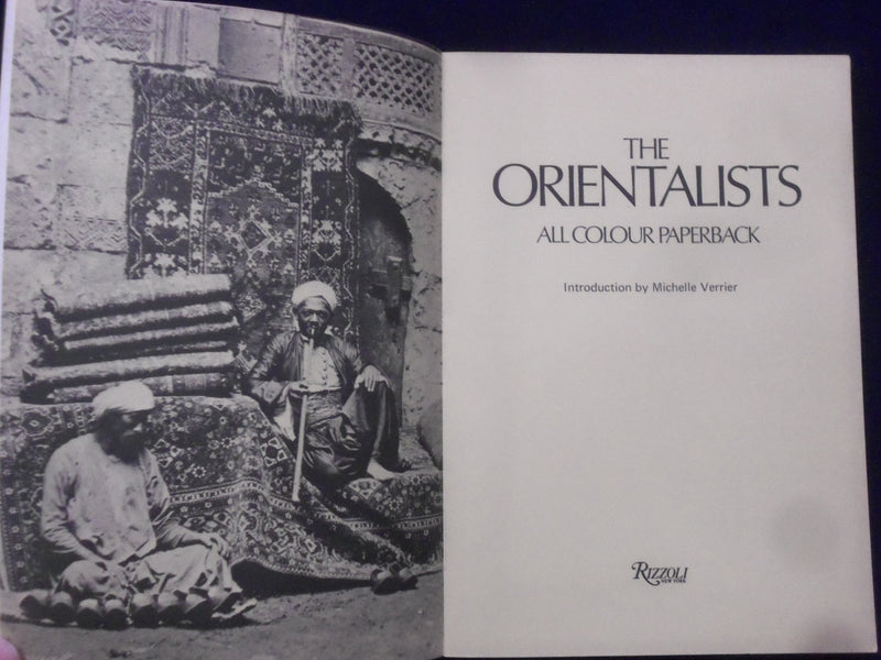 1979 THE ORIENTALISTS - ALL COLOUR PAPERBACK SOFTCOVER BOOK-M. VERRIER - KD 8700