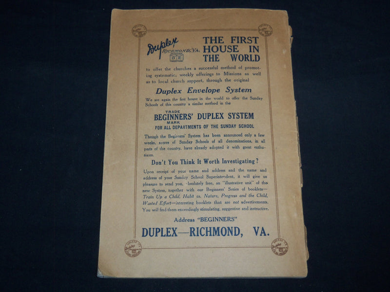 1912 THE WORLD IN BALTIMORE GUIDE BOOK - LYRIC & EXPOSITION - J 8643